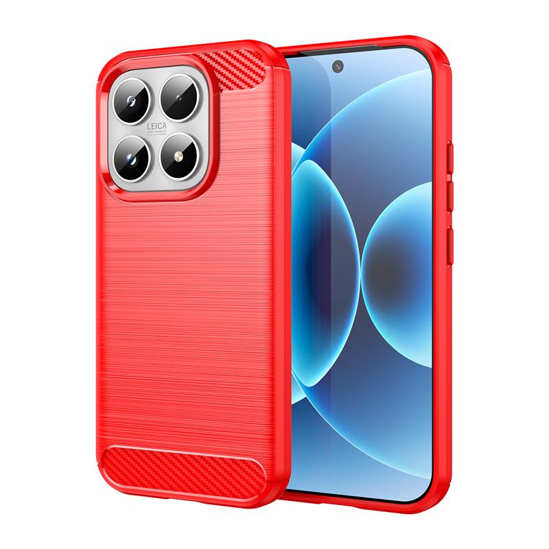 For Cover Xiaomi 17 Case For Xiaomi 17 Pro Max Anti-knock Shockproof Soft TPU Silicone Carbon Fiber Back Case For Xiaomi 17 Case