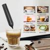 Kitchen Powerful Stirrer Milk Frother Handheld Foam Maker for Lattes Whisk Drink Mixer Coffee Electric Rechargable Egg Beater