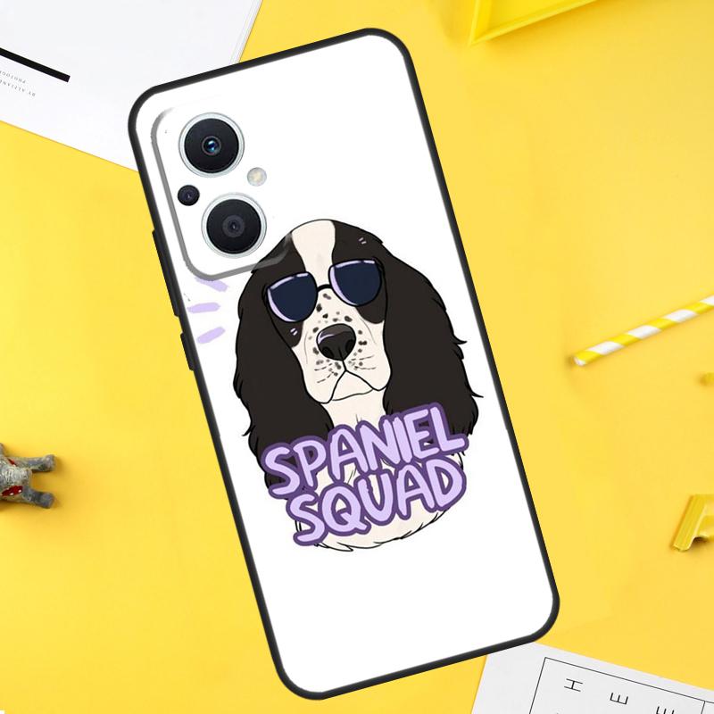 Cartoon Cocker Spaniel Für OPPO Reno 14F 13F 12F 11F 10 11 12 13 14 Pro 8T 7 8 Lite OPPO Find X9 X8 X6 X5 Pro Hülle