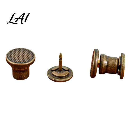 Clothing Adjustment Accessory 2Pcs Pants Leg Shortening Pin No Sew Button Pin for Sewing Free Pins Shirt Sleeves Trousers Hems Removable Reusable