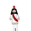 Mini Jesus Kugelschreiber Glattes Schreiben Schnelltrocknende Tinte Stift mit Inspirierendem Zitat Einzigartiges Geschenk für Kirche Sonntagsschule Bibelstudium