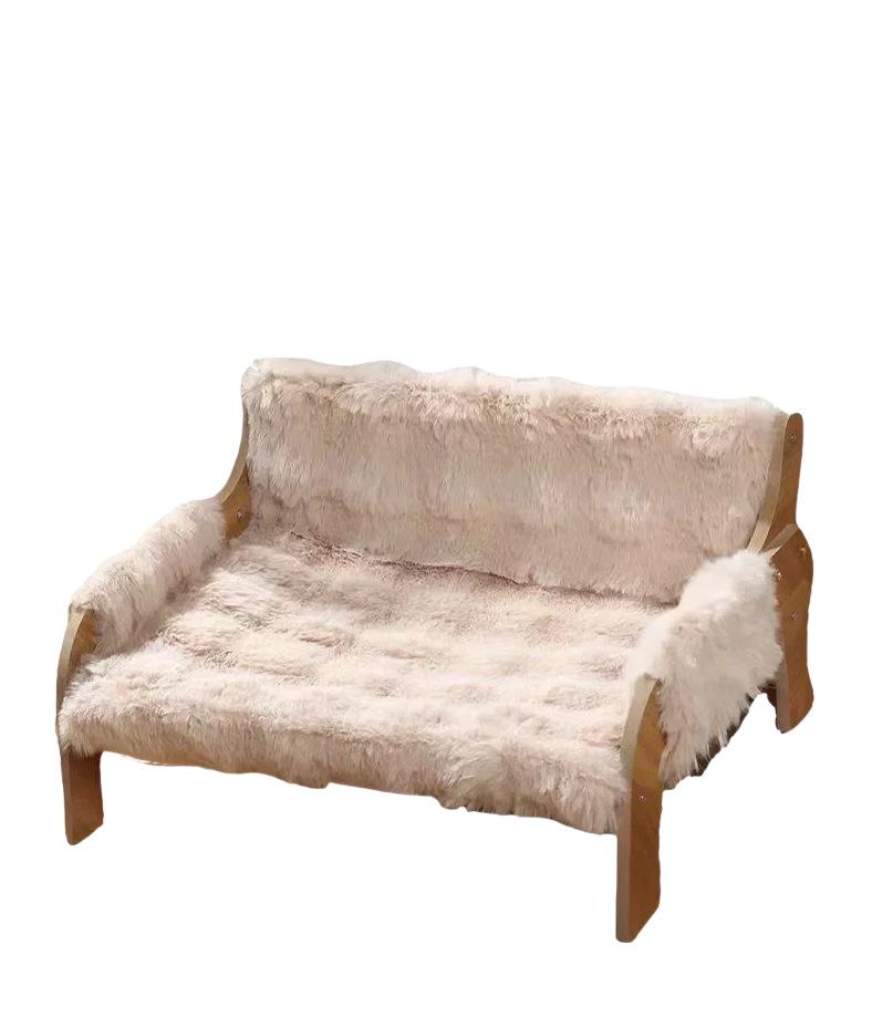 Four Seasons Cat & Dog Bed: Cozy Pet Sofa for Cats & Kittens