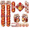 Traditional New Year Couplets Set 3D Spring Festival Supplies  New Year Gift