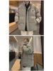 Unisex Corduroy Stand Collar Thick Cotton Jacket - Trendy Winter Coat for Couples