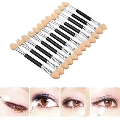 Eyeshadow Applicators, Eyeshadow Brush Sponge Applicator 24pcs Resuable Eyeshadow Brush Eyeshadow Sponge Brush Eye Makeup Applicators
