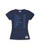 Ssobi What So Semi-Cropped Short Sleeve T-Shirt [Navy]