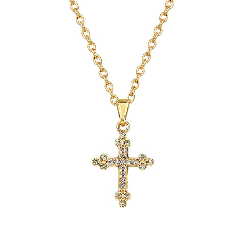 Women's Versatile Cross Light Luxury Necklace