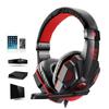 3.5mm Wired Game Headphone Volume Control Headset Noise Cancelling Earphone With Led Light Microphone For Switch Laptop Computer