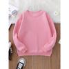 Cat Mother Girls Autumn And Winter Fashion Sweatshirt Creative Christmas Elements Casual Long Sleeve Round Neck, Girl Christmas Gift Print