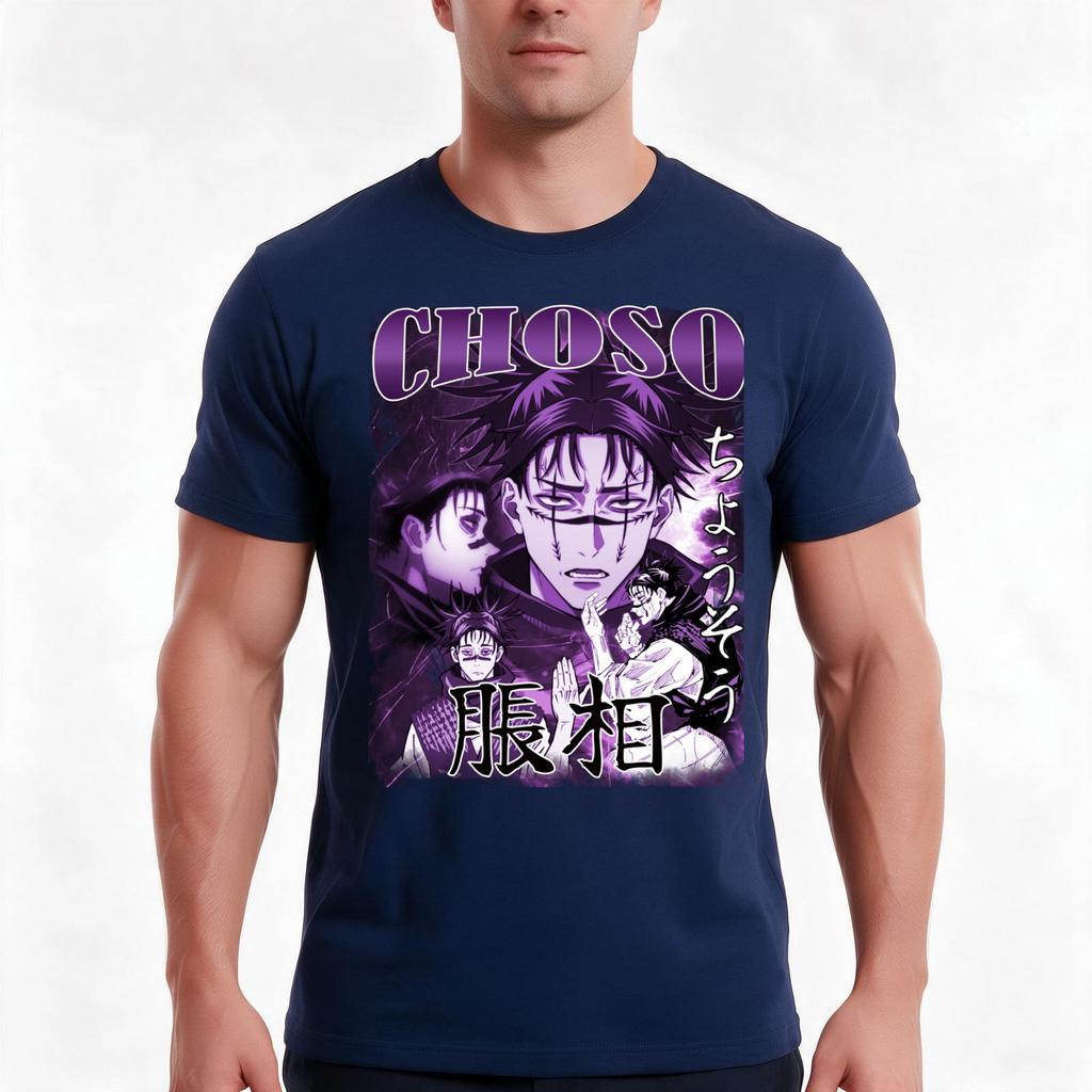 Choso Kamo Toji Yuji Jujutsus Kaisen Movie JJK TShirt Summer Casual Cotton Tee Oversized Streetwear Tops  Cotton