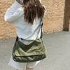 Canvas Messenger Bag Korean Style Simple Shoulder Bag Portable Nylon Crossbody Bag  Sport
