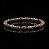 Natural Stone Men'S Bracelet | Fashion Elastic Design Hematite Stone Bracelets, Versatile for Daily, Gift, and Party Occasions