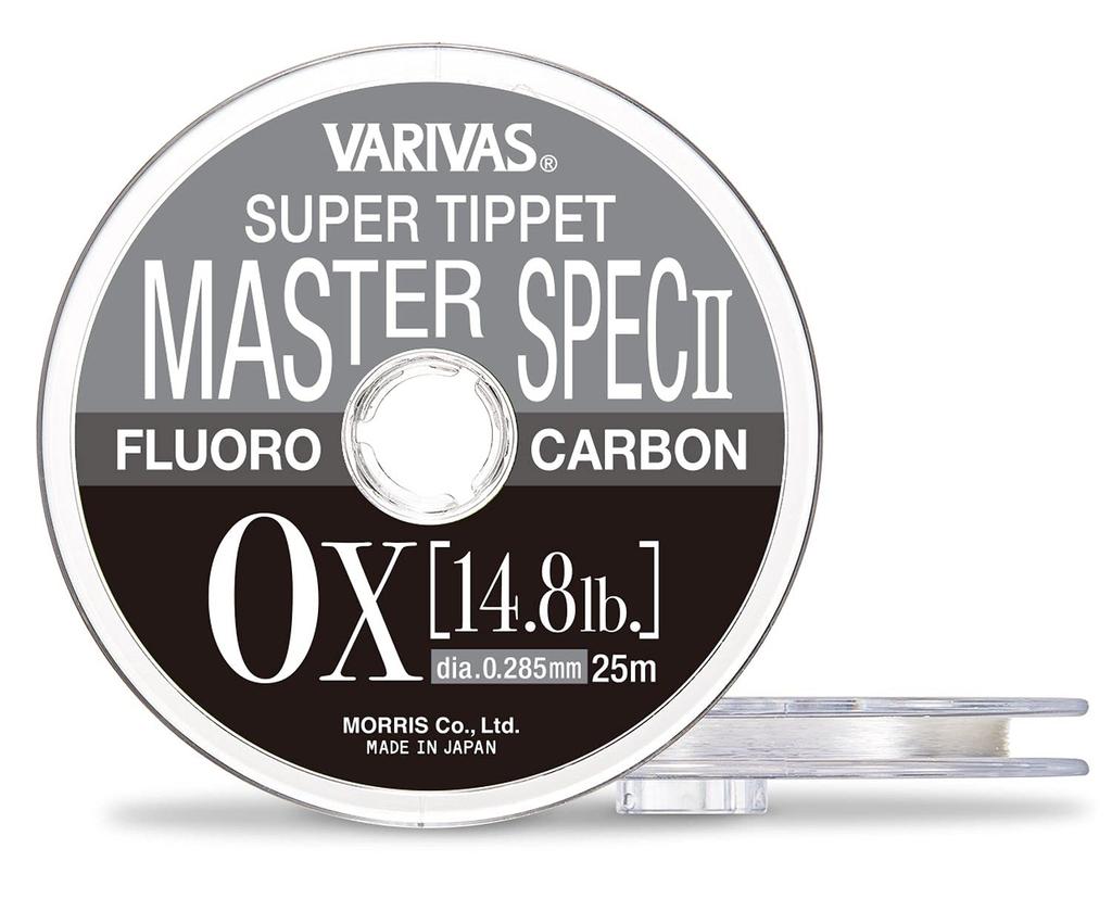 VARIVAS Super Tippet Master Spec II Fluorocarbon 0X 25m 14.8lb Natur