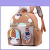 Cartoon Animal Kids Backpack For Preschool Children With Oxford Fabric And Ergonomic Shoulder Straps