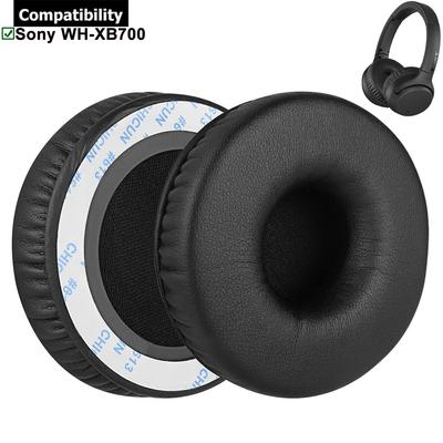 Komfortable Schwamm-Ohrpolster für Sony WH-XB700//wb xb700 Headset-Ohrenschützer Memory Foam-Abdeckungen Kopfhörer-Ohrpolster-Requisiten