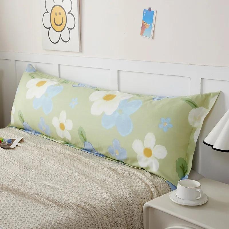 Bedding Pillow Covers Cartoon Dinosaur Body Pillow Cover for Boys Girls Cotton Long Pillowcase Decorative Cushion for Bedroom