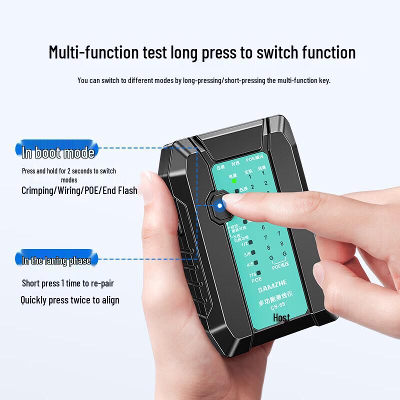 Shanze Multifunction Network & Telephone Cable Tester