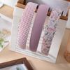 6-Piece Elegant and Stylish Printed Plaid Wide-Brim Headbands for Girls & Women Hair Accessories, Suitable for Outdoor Wear, Sch