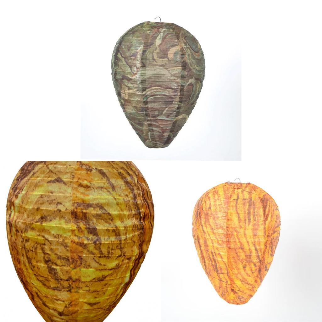 Wasp Nest Lanterns With Waterproof Paper Material For Home Diy Decor