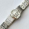 Used CITIZEN 17 Jewels Ladies Hand-Wound Watch, 2 Hands, Working Condition, Showa Retro