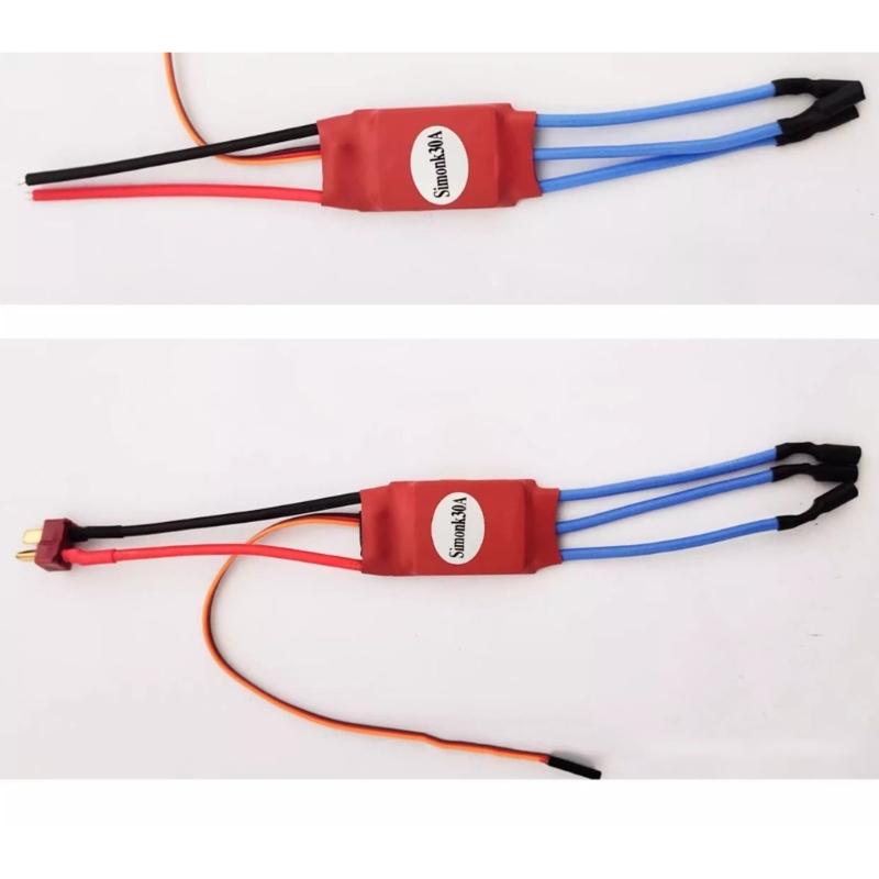 ESC Electronic Speed Controller 30A 40A Brushless Motor 3 Wire Link for Quadcopter Multicopter Drones FPV Accessories
