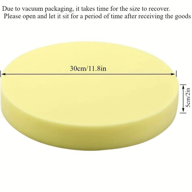 Large Round Pottery Sponge Cushion For Clay Crafts Molding Painting Ceramic Tool For Artists Beginners Craft Sponges