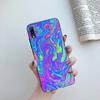 Holographic Colorful Pattern Phone Case For Huawei Mate 40 30 20 10 Pro Lite Nova 9 8 5T Y7p Y7 Soft Black Phone Cover