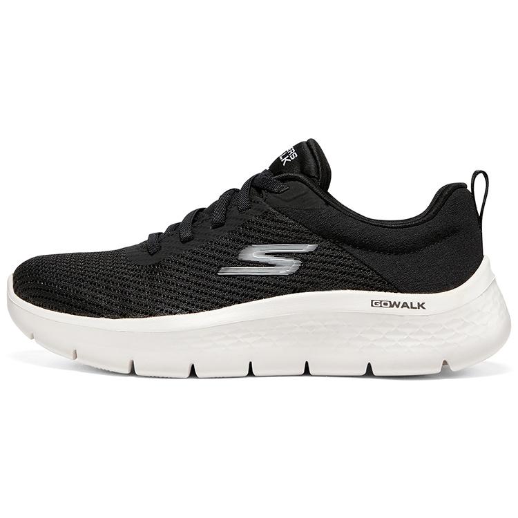 (WMNS) Skechers Go Walk Flex Alani - Black White Women s 124952-BKW EU 35