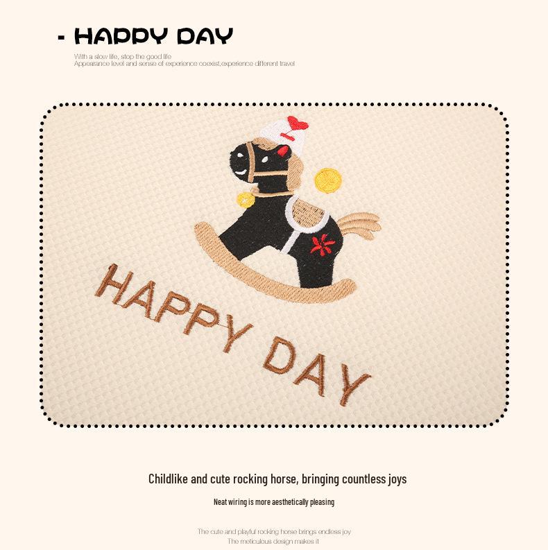 Universal Cute Horse Car Seat Cushion for Honda Models: Accord, Binzhi, Haoying, Civic, Xingge