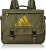 Adidas Backpack Model A4 Size Square with Shoulder Khaki and Yellow Olive No. 67534, Fit, Unisex, 3-Way, Design, Strap, (Focus F21)