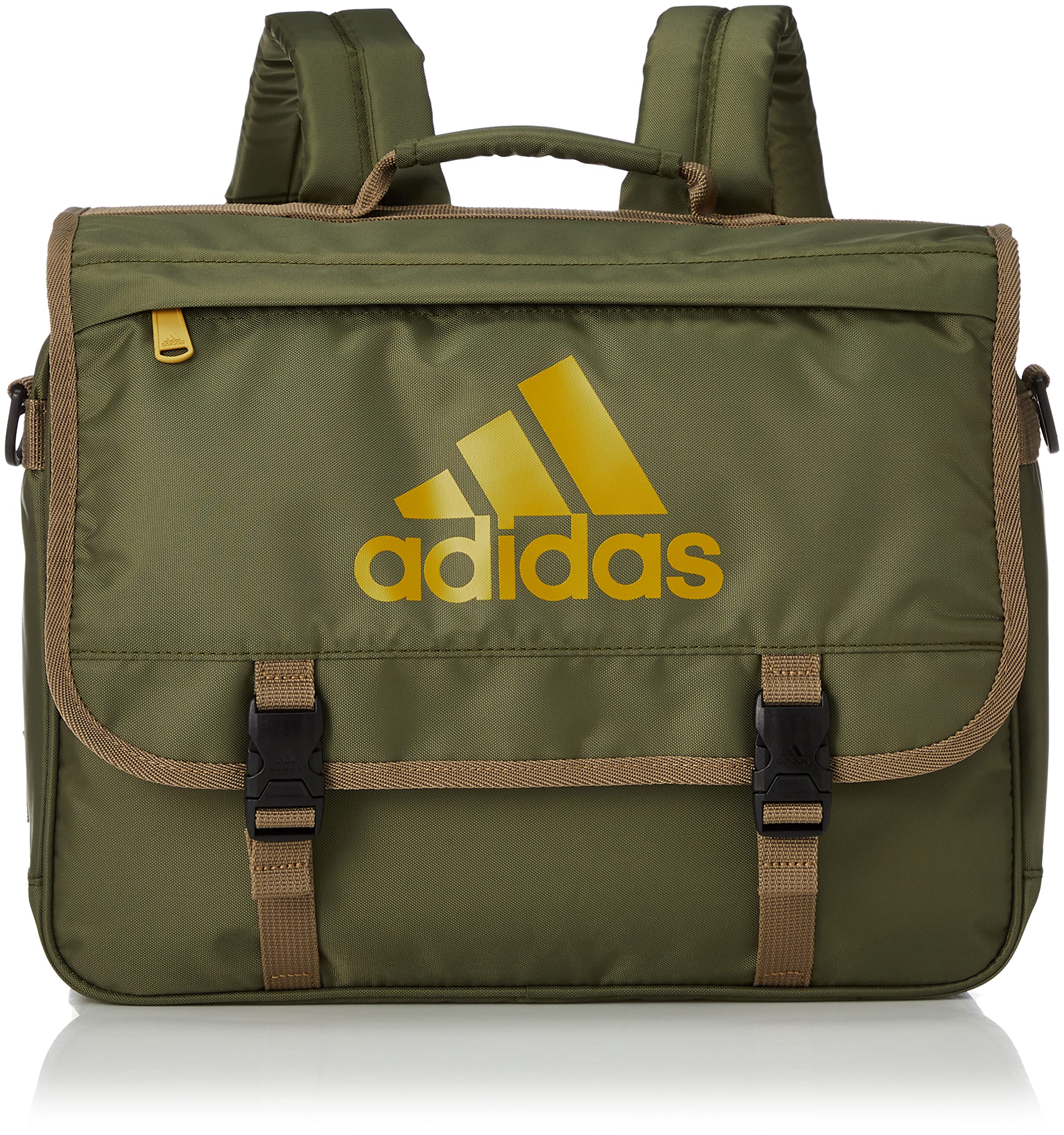 

Рюкзак Adidas Модель формата А4 Квадратный с плечевым ремнем Хаки и Желтый Оливковый Нет. 67534, Посадка, Унисекс, 3-сторонний, Дизайн, Ремешок, (Фокус F21)