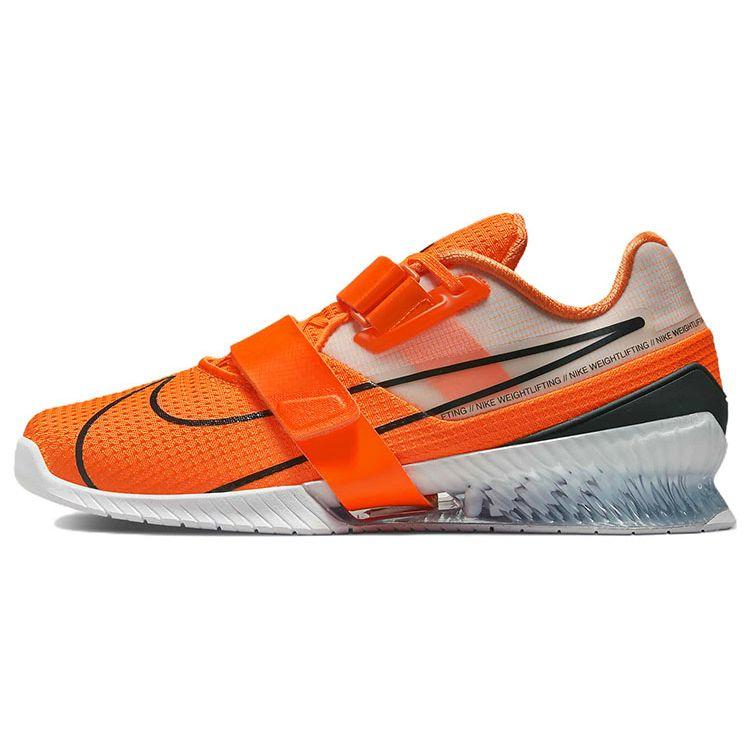 

Кроссовки унисекс Nike Romaleos 4 Total Orange White Black CD3463-801