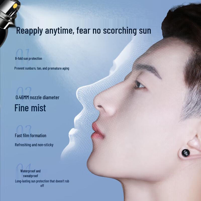 Hefengyu SPF50+PA+++ Nourishing Sunscreen Spray