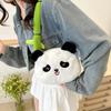 Versatile New Cartoon Panda Plush Handheld Doll Versatile Diagonal Cross Bag