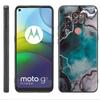 Hülle für Motorola G30 G60 Edge 20 G9 G22 G8 Power G31 G500 G50 30 Pro Schwarz Soft Phone Capas Granit Marmor
