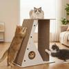 Feline Scratching Post with Ramp Multifunctional Versatile Design