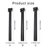 Aluminum Alloy 27.2mm 30.90mm 31.6mm Bicycles Seats Post Length 350mm for Mountain Bicycles Fixed Gear Bicycles Seatpost