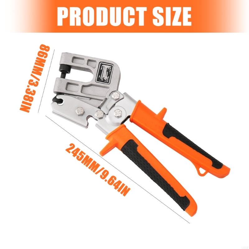   Industrial Single Handle Crimper Tool for Light Steel Frame Connection Efficient Aluminum Alloy