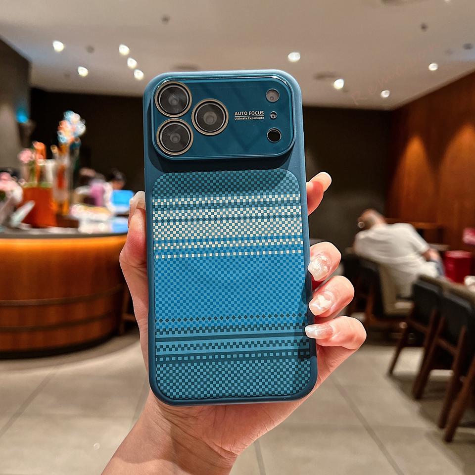 Official Magnetic Phone Case For For Iphone 17 12 13 14 1 16 17 Pro Max 14 1 Plus  Big Windows Shockproof Protector Cover