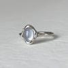 Warmrecord Silver925 Wax Flower Ring_Peridot/Mint/Lavender Chalcedonia_R035