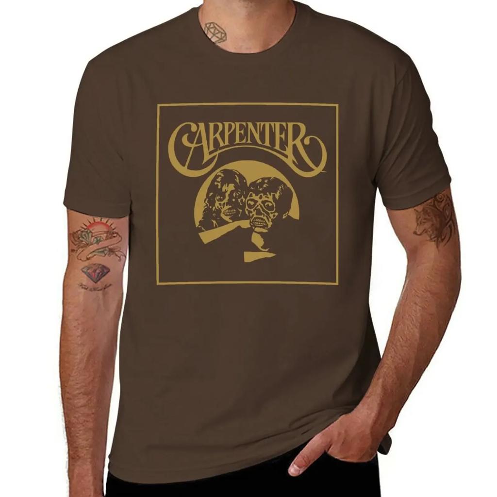 Lover Gift The John Carpenters Gold Greatest Hits Gifts For Music Fan T-Shirt Blouse graphics heavy weight t shirts for men