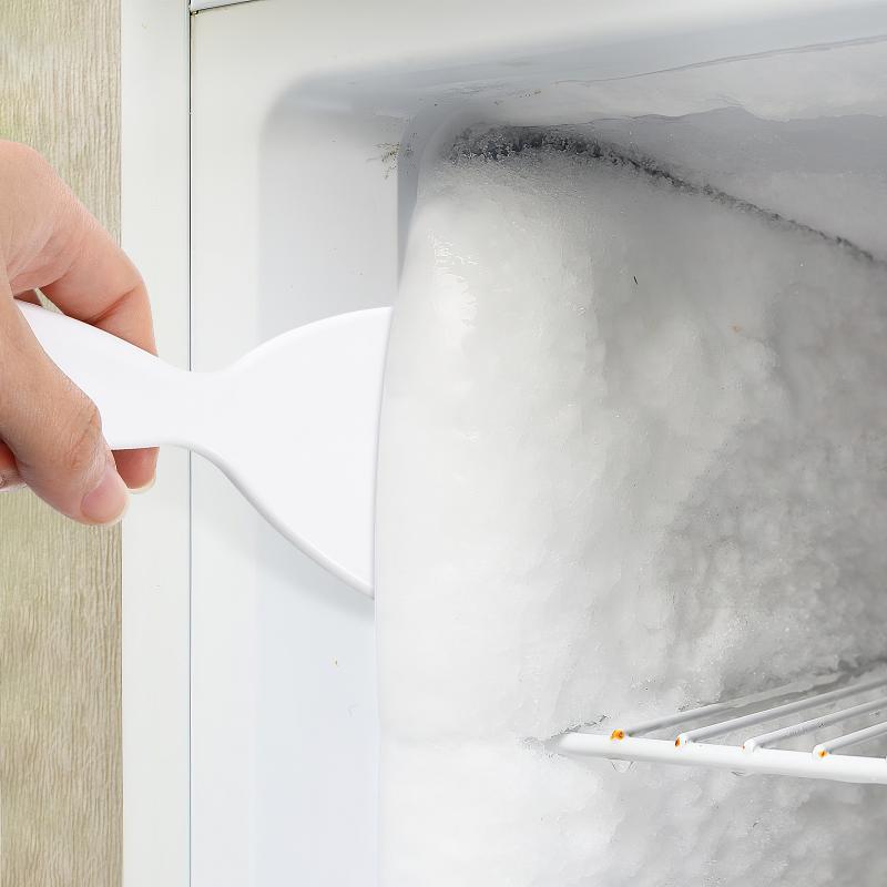 1/2Pcs Plastic Refrigerator Freezer Shovel Durable Ice Scraper Frost Removal Clean Snow Blower Ice Removal Shovel Cleaning Tool