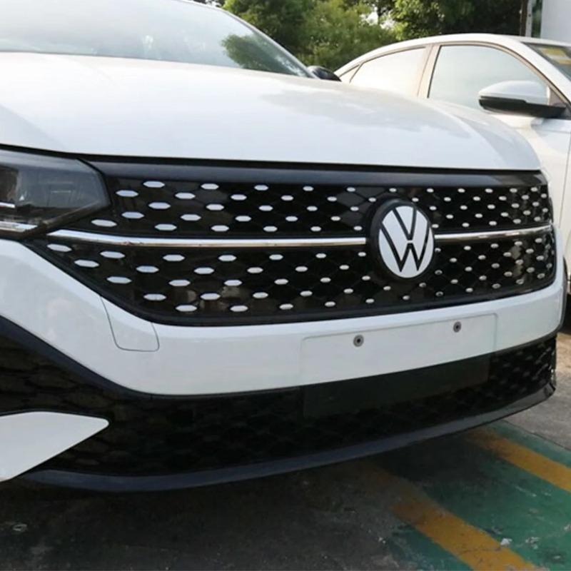 For Volkswagen BHub Caps 1Set Car Front Radiator Grille Logo Sticker Rear Trunk Lid Badge Cover For Volkswagen VW Tiguan 2017 2018 2019 2020 202