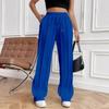 High-Waisted Wide-Leg Pants Women Comfortable Loose Fit Casual Trousers Elastic Waist 2025