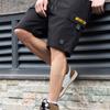 Men's Summer Drawstring Workwear Shorts - European Size, Trendy & Loose Fit, Hong Kong Style