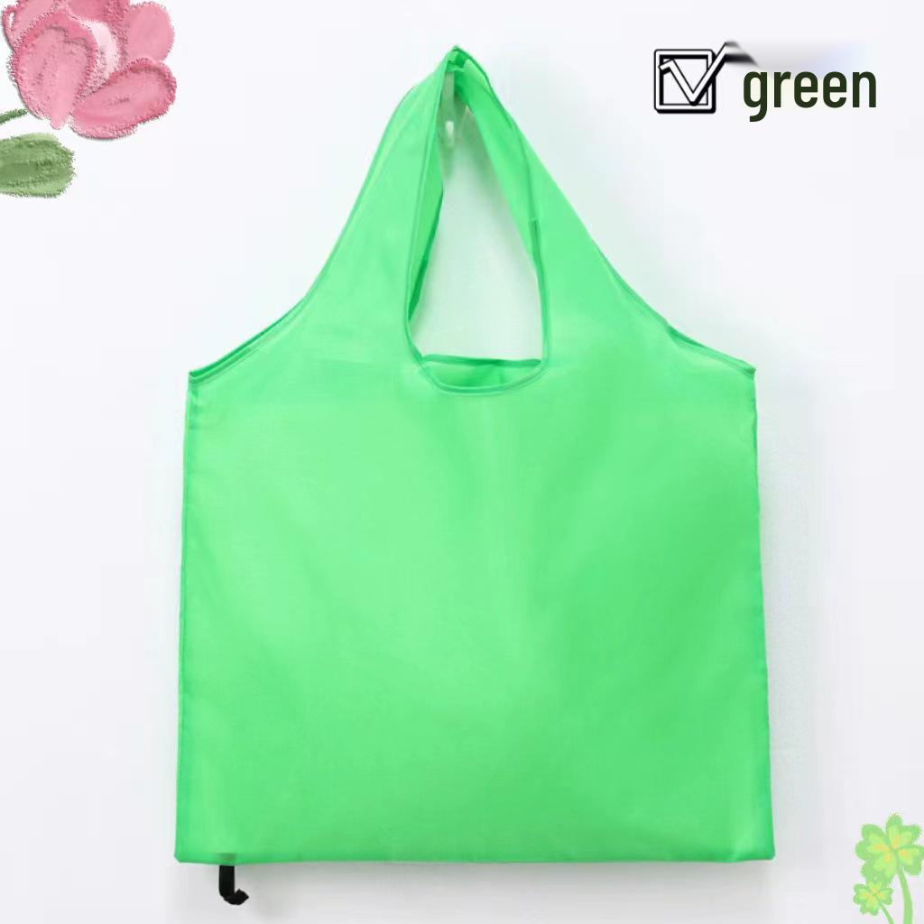 Portable Eco-Friendly Foldable 210T Polyester Grocery Tote Bag