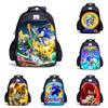 Sonic Waterproof Student Backpack With Large Capacity For Kids Outdoor Travel