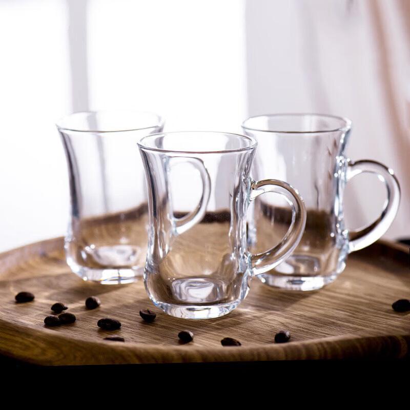 Heat-Resistant Glass Mug with Handle