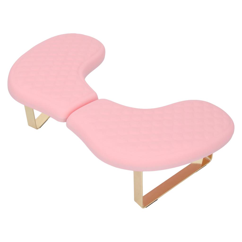 Nail Arm Rest for Nail Tech Detachable U Shape Soft PU Folding Manicure Hand Rest for Salon Home