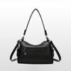 Lychee pattern leather crescent moon small bag single shoulder messenger women's bag